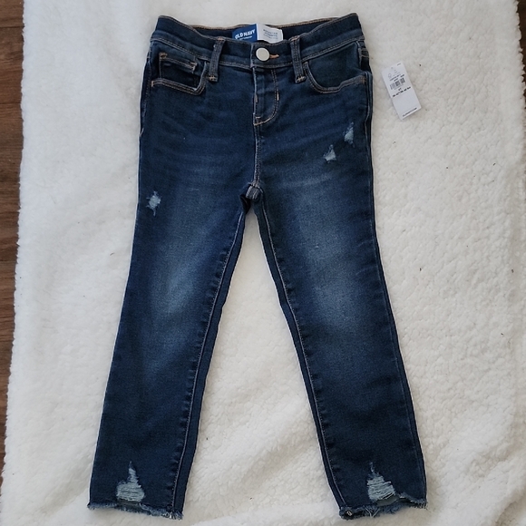 Old Navy Other - Old Navy Kids Dark Blue Jeans Skinny Size 4T NWT